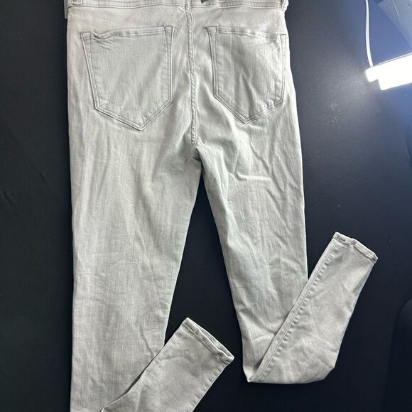 Allsaints Grace Slashed Grey Skinny NWT Size27 - Picture 6 of 13